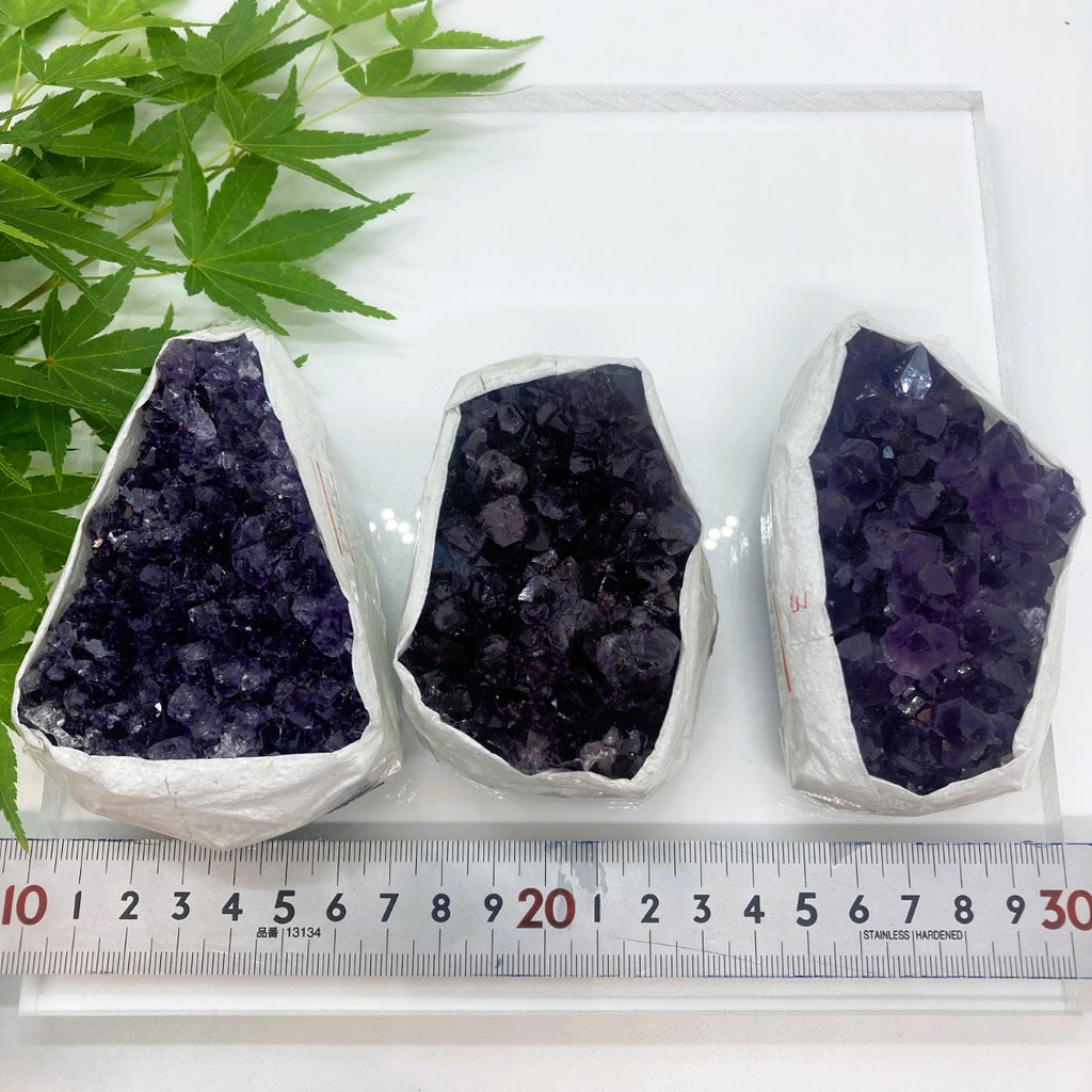 身延山 紫雲堂】 紫水晶 アメジスト 原石 パワーストーン 浄化アイテム