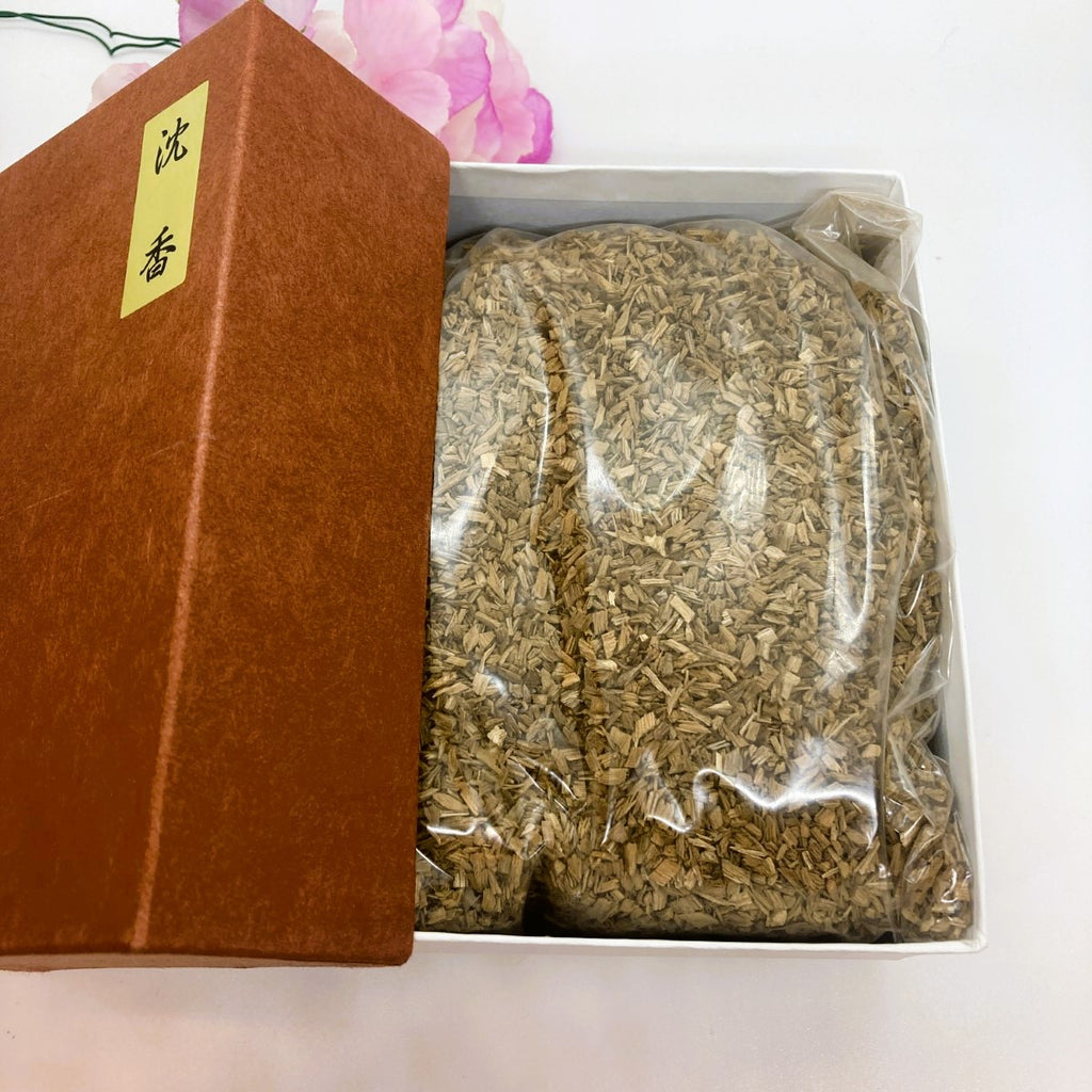 身延山 紫雲堂】 お香 珠光 佳品 タニ沈香 125g 桐箱仕立 お買得品
