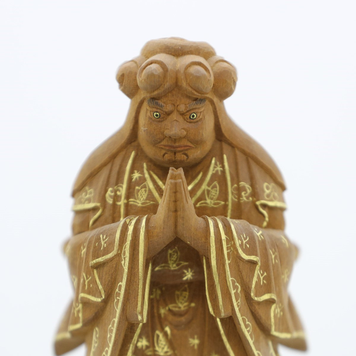 即発送可能 【大野】地蔵菩薩立像 / 木彫仏像 実木彫刻 木の手彫り