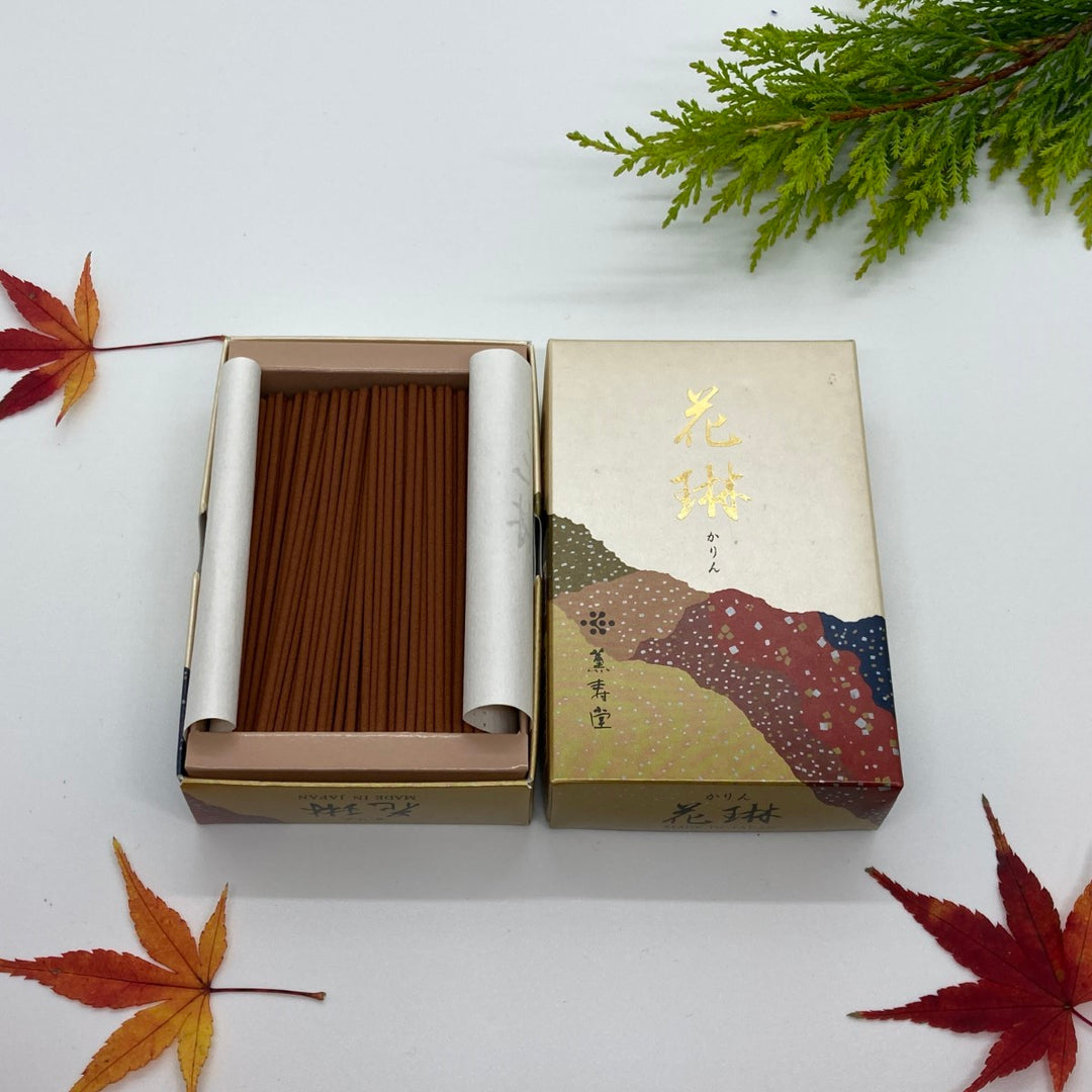 身延山 紫雲堂】 線香 薫寿堂 花琳 ミニ寸 70g 紙箱