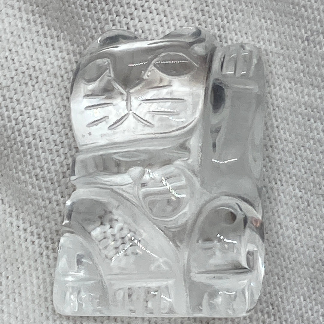 天然石 開運招き猫 〔5296〕：開運商品- | クリスタルマート