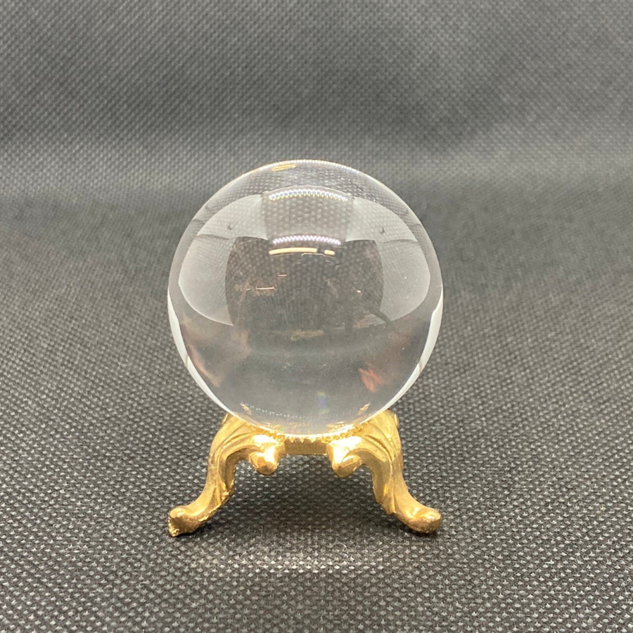 15㎝　雲海　金運水晶大霊珠　溶煉水晶　運開　白雲館 身延山 紫雲堂 水晶玉