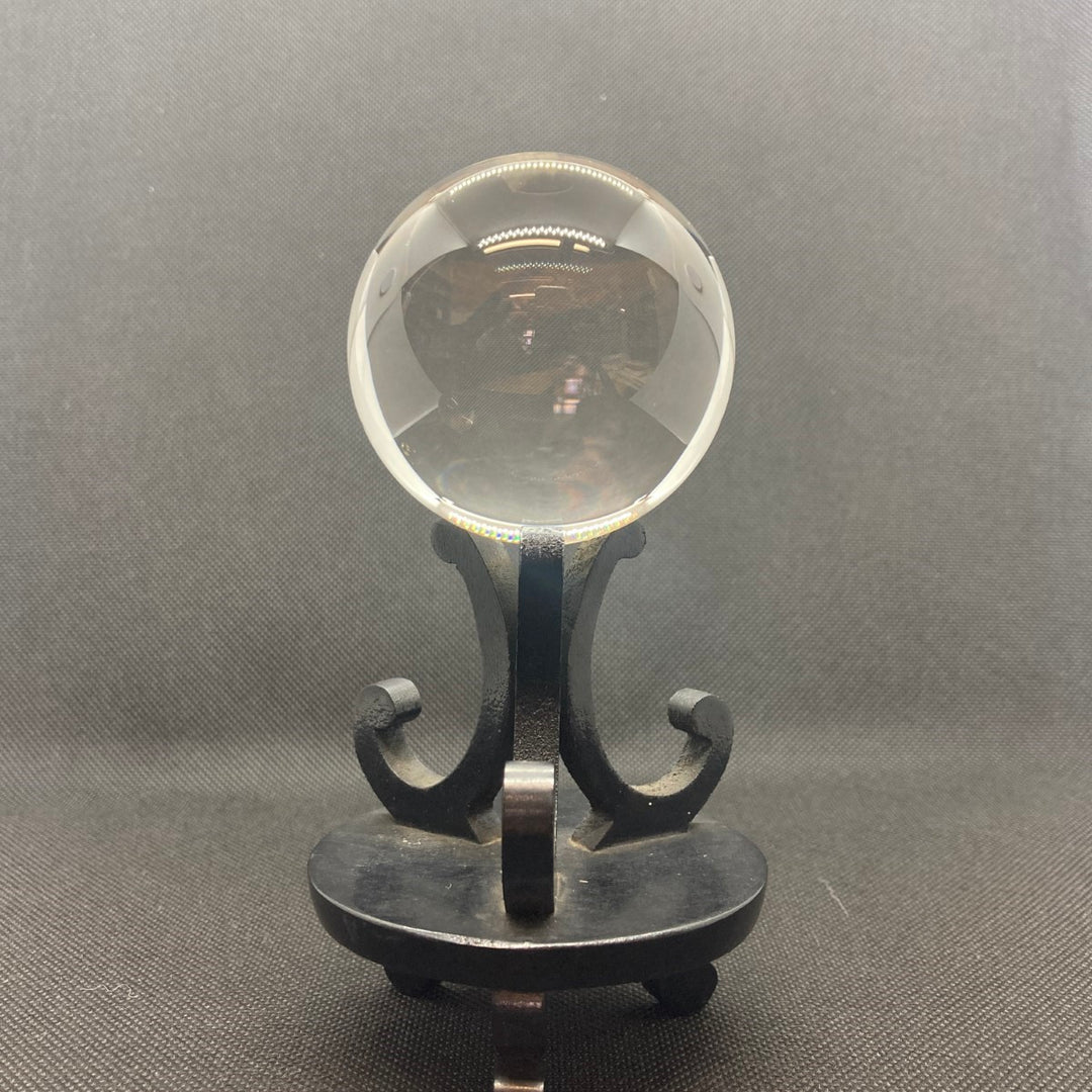 身延山 紫雲堂】 本水晶 丸玉 パワーストーン 運気上昇 浄化 魔除け 1  