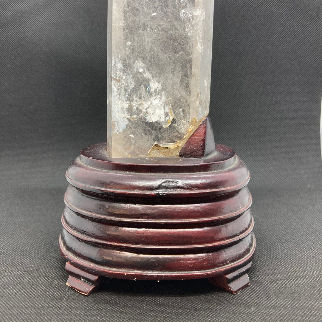 パワーストーン　天然石　水晶　一本剣　レインボー他　115g　No.140 3157-142.jpg